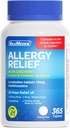 Loratadine ValeuMeds 10mg 非昏睡24Hour过敏性室内和室外救济 – 全日抗西夏胺药剂 – Runny Nose,喷嚏,Ichy, Watery Eyes – 和 Claritin – 365 片相比