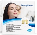 WoodyKnows Nasclear Nasclear Filters,型号为2024,季节性过敏和工业污染援助,公共交通和宠物驯养保护(试制S/M/L/XL)