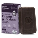 Marie Originals Eczema Face Soap body Wash Bar – All Natural Psoriasis, 干痒发烧皮肤救治的皮肤炎治疗 – Gentle 解毒,疗伤,抗痒,清洁皮肤(包1)