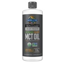 生命花园 配制的大脑健康 100% 有机椰子 MCT 油 32 fl oz 未味, 13g MCT, 身体和脑燃料, 认证的非GMO Vegan & Gluten 免费,无六烷