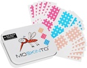 Moskinto 原始蚊子痒补丁 儿童与成年人的补丁 Bug Bite 补丁 Soothe Swelling & Itching, Anti Itch Bug Bite Relief, 吸食工具替代, 家庭包装, 42 Counter