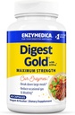 Enzymedica Digest Gold + ATPro, 最大强度酶公式, 防止凝聚和气体, 14个关键酶, 包括Amylase, Protease, Lipase和Lactase, 45 Capsules (FFP)