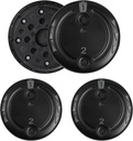 2 Packs (16 Pcs) Unitron Wax Guards Cerushield Disk v2.0 098-0445 forphonak, 听力辅助辅助器件 Wax Filters, Phonak 听力辅助器件 Wax Guards