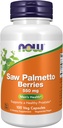 现在食品补充品,Saw Palmerto Berries(Serenoa repens) 550毫克,男性健康*,100Veg Capsules