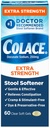 Colace Extra Force Tool Sweeter for Gentle 有效便秘救济, # 1 医生推荐的Stool Sweeter Brand, 250 mg Docuscate Capsules, 60 Counter (Pack of 1) 页面存档备份,存于互联网档案馆, 页面存档备份,存于互联网档案馆, pack of 1).