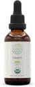 HerbEra Neem B60 无酒精草药萃取薄荷,集中液滴 天然USDA有机(Azadirachta Indica)干叶(2 fl oz)