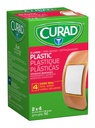 CURAD 塑料粘合带 2"×4",非天然橡胶乳胶制成,包600