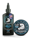 Bossman Jelly Beard Oil for Men and Beard Balm for Men Combo - Softens, Tames 摩斯丁化和条件 - 魔法辛化 - 美国天然成品和制造