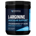 L-Arginine Powder - 用L-Citrulline和Bet Root对男女的硝酸氧化物补充剂 - 耐力和恢复工作前和工作后支助 - 不受欢迎,1个月供应(30 Scoops)