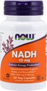 NADH 配有 Ribose, 10 mg, 60 Veg Caps by Now Foods(3包)