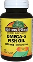 (原始内容存档于2018-09-21) (英语). Nature's Blend Omega-3 1000mg - 90 Softgel, pack of 2