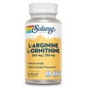 索拉莱自由形式 L- Arginine 和 Ornithine Capsules, 50 个伯爵