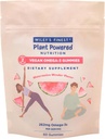 Wiley's Finest Vegan Omega-3 Gummys - 天然糖 - 蔬菜 Dha, Ala & Sda - 格卢滕自由 - 西瓜 Flavor, 60 Gummys