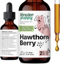 (原始内容存档于2018-09-29). Forever Pupppy Hawthorn Berry Drops for Dogs - Antioxidant Support Tincure for Dogs w/Hawthorn Berry - 快乐宠物的液体心脏健康补充 - 无防腐剂和人工颜色 - 2 oz