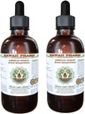 美国Ginseng无酒精液体提取剂,Ginseng (Panax Quinquefolius) 干根 Glycerite 夏威夷药草天然草药补充剂 2x4 oz