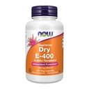 现在食品补充品,维生素E-400 IU D-Alpha Tocopheryl,干燥,抗氧化剂保护*,100 Veg Capsules