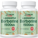 Liposomal Berberine HCL - Berberine 1500mg 高生物利用率,Berberines 男女补充(2包)