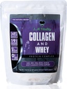 Collagen和Whey蛋白粉复合体健康补充剂 - 香草香草 - 16oz(21种服务)