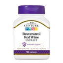 21世纪 Resveratrol 红葡萄酒提取 90Count
