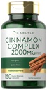 Carlyle Ceylon Cinnamon Complex with Gymnema and Mulberry 150 Capsules | Non-GMO, Gluten Free Supplement 互联网档案馆的存檔,存档日期2013-12-22.