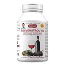 Andrew Lessman Resveratrol-100mg - 180 Capsules - 红酒的受益者,自然产生的抗氧化剂,没有酒精. 添加免费