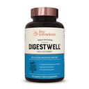 Live Agency DigestWell 即时支持 - 快动作文摘支持 - 宽谱酶,Probiotic & Herbal公式 - 每日减少气体和布洛廷 - 90 Capsules