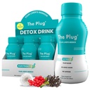 Plig Liver Cleanse Detox & Reference Drink - 工厂以草药电解质饮料用于Liver支持与健康,Bloating Relief,恢复抗氧化剂与矿物 QQ Liver Complex Energy Drink(6-Pack)