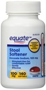 equate - 工具软化器 100 mg,140 capsules(Copare to Colace) (1)