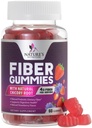 Fiber Gummys for adderns 4g - 以植物为原料的Fiber Gummy 消化健康与规律支持补充,每日Pubiotic 补充支持女性和男性的Gut健康,Vegan - 60 Gummys