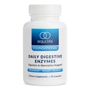 与Bromelain,Lactase,和Lipase,支持蛋白质,纤维,碳和脂肪的消化,Gluten Free,Vegan,N-GMO,90 Capsules的等同生命日报消化酶补充