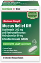 Guaifenesin 1200 mg Dexteromethophan Hydrbromide 60 mg 扩展释放片 - 42 计数 - 为胸塞消毒剂制定的肌肉减肥预测剂和咳嗽抑制剂