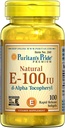 清教徒的荣耀维生素E-100 iu 100% 天然100 软胶
