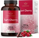 HERBAMAMA Tart Cherry Capsules - 用于铀酸支持的Tart Cherry 提取 - Vegan,非GMO抗氧化剂补充剂