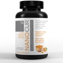 Turmeric Crucumin - 100x 更活跃于Turmeric, 170% 更活跃于Crucumin + Black Pepper 提取. 联合支援、救济与能源, 有机Crucumin/基于植物的载体。