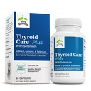 Terry天然甲状腺素护理+-碘+L-Tyrosine,60 Capsules-甲状腺素支持辅酶,促进能量与代谢 - 非GMO,Gluten-Free,Kosher - 30 services