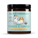 Bark & Whiskers 有机维生素B Complex, 0.85 Oz.(24 g), 60 Scoops, 支持健康神经系统与耐力, 兽医公式化, 非GMO, 认证的USDA 有机体, Mercola博士