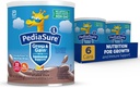 PediaSure Grow & Gain with Imune support Shake Mix Powder, 23 维生素和矿物, 6g蛋白、非GMO、无葡萄糖、儿童营养、巧克力、14.1 oz罐、6-48个服务包