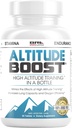 高处布施. 一个瓶子的高海拔训练可以增加VO2 Max,耐力,氧加Alpha Lipoic酸,铁和维生素B 12(60片)