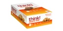 以为! 蛋白棒,配有Chicory root for Fiber,盐焦糖,无人工甜品的Snack bars, 1.4 Oz, 10 Ct