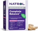 Natrol完全平衡,《更年期救济饮食补充》,A.M./P.M.《更年期妇女救济》,60 Capsules,最多30天供应