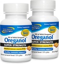 北美Herb & Spice 超级强Oreganol P73 - 包2,60软胶 - 免疫系统支持 - Vegen Friendary Wild Oregano - 非GMO - 120 总服务