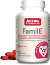 Jarrow Formules Famil-E - 促进心脏和心血管健康 - 包含维生素E家族所有8名成员 - 富含Gamma Tocopherol和Tocotrienols - 60 Softgels