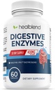 治疗性消化性健康酶 混合补充剂:高级酶与Probiotics - 60 Capsules (1)