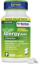 GenCare - Cetirizine HCL 10 mg(300 Caplets) - 24小时过敏救济药 - 非Drowsy通用OTC过敏药 - 喷嚏、Runny Nose & Ichy Eyes - 一般Zyrtc