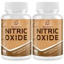 Nitric Oxide 补充剂, Nitric Oxide Buster & 6-in-1 Phytonutrient Blend for Heart, Flow, Imune - 90 Capsules (2瓶)
