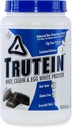 体营养 特鲁特因高蛋白粉:45% Whey,45% Casein,10% Egg White蛋白质 Shake Mix, Gluten-Free, Low Sodium, 低卡布蛋白补充剂 男与女,巧克力, 2lb