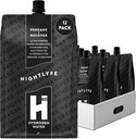 HTWO Nightlyfe Recovery, 16.9oz 含有电解质、维生素和矿物的氢浸润水,12Pack,功能性水分包,用于恢复和精神清晰,无糖