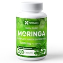 Moringa Capsules| 300 Capsules| Moringa Oleifera| 10,000mg| 100%纯 & Natural| Non-GMO和Gluten Free Supplement| 完全绿色超级食品| Moringa Leaf 提取粉末