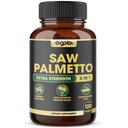 8in1 Saw Palmetto Prostate Support 与 Ashwagandha, Turmeric, Ginger, Nettle Leaf, Holy Basil & More - 120 Vegan Capsules 共2个月
