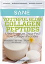 SANE MD - 青春的Glow Virtual Collagen粉 - 有机草药 Bovine Hydrlyed Collagen Peptides Powder for Hair, Nails, Skin & Joint Health - NSF认证 - 37 services
